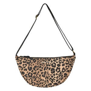 crossbody tas Leopard bruin