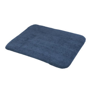badstof aankleedkussenhoes 75x85cm uni indigo