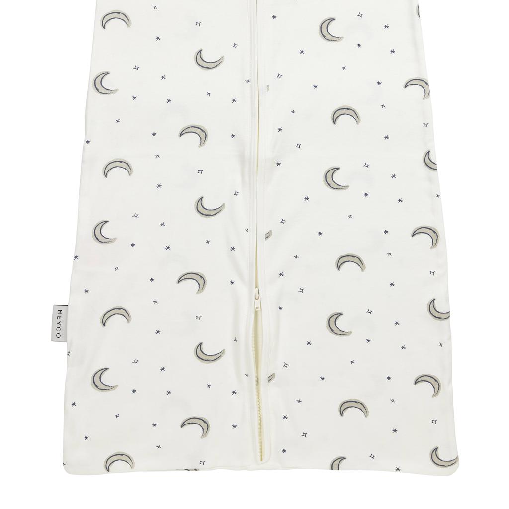 Meyco ongevoerde slaapzak interlock jersey - Moon Indigo