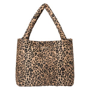 luiertas Leopard Mom Bag bruin