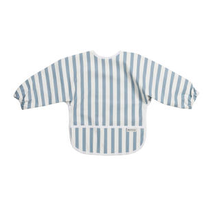 Fat Stripe Mouwslab - Jeans Blue
