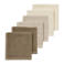 Meyco Uni monddoekjes - badstof- 30x30cm - 6-pack