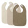 Meyco Uni slab - badstof - natural/soft sand/taupe - 3-pack