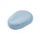Meyco pre-washed hydrofiele uni relaxhoes voor voedingskussen Jeans Blue