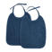 Meyco Uni slab - badstof - indigo - 2-pack