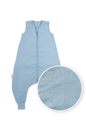linnen slaapoverall jumper Studio Collection Jeans Blue