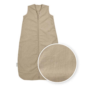 linnen baby slaapzak Studio Collection Taupe