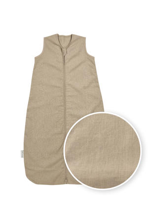 linnen baby slaapzak Studio Collection Taupe