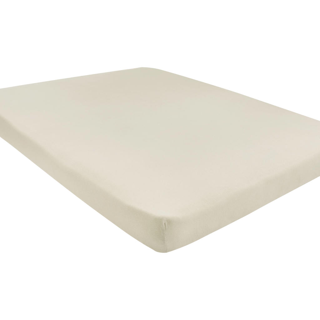Meyco uni hoeslaken boxmatras - soft sand - 75x95cm