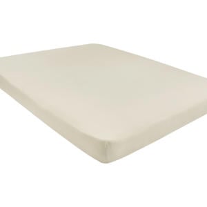 uni hoeslaken boxmatras - soft sand - 75x95cm