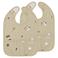 Meyco Forest Animals Slab Met Opvangbakje - Sand - 2-pack