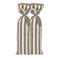 Meyco Fat Stripe kruikenzak - jacquard badstof - taupe - 2-pack