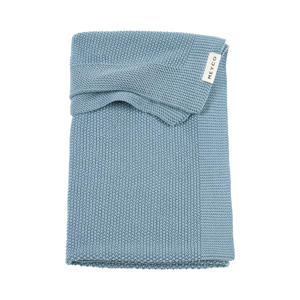 ledikant deken Mini Relief Jeans Blue