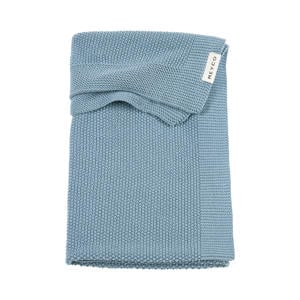 ledikant deken Mini Relief Jeans Blue