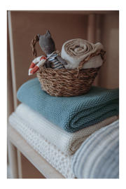 thumbnail: Meyco ledikant deken Mini Relief natural