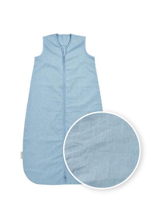 linnen baby slaapzak Studio Collection Jeans Blue