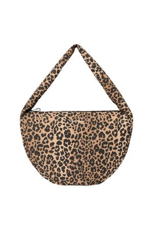 crossbody tas Leopard bruin
