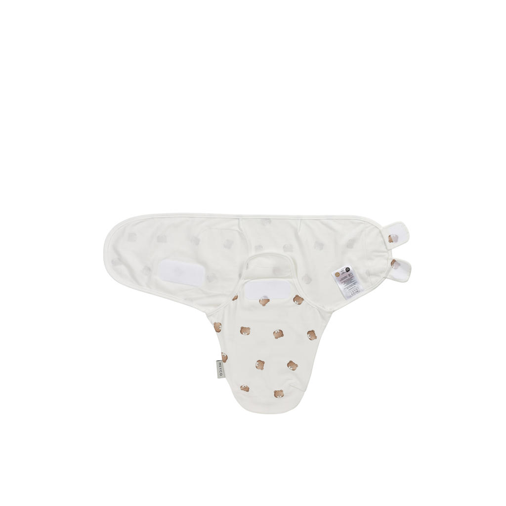 Meyco swaddle inbakerdoek Bear 0-3 mnd