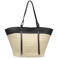 ONLY raffia shopper ONLCELIA naturel/zwart