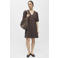 OBJECT mini jurk bruin