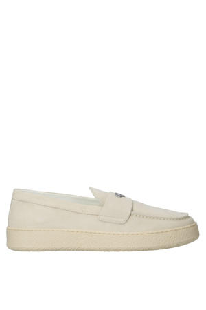 suède loafers ecru