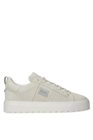 Metal moose suède sneakers grijs