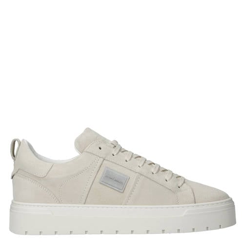 Antony Morato Metal moose suède sneakers grijs afbeelding