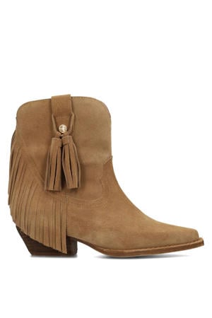 Beth suède cowboylaarzen camel