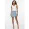 VERO MODA regular high waist denim short light blue denim