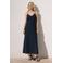VERO MODA midi jurk marineblauw