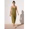 VERO MODA midi jurk olijfgroen