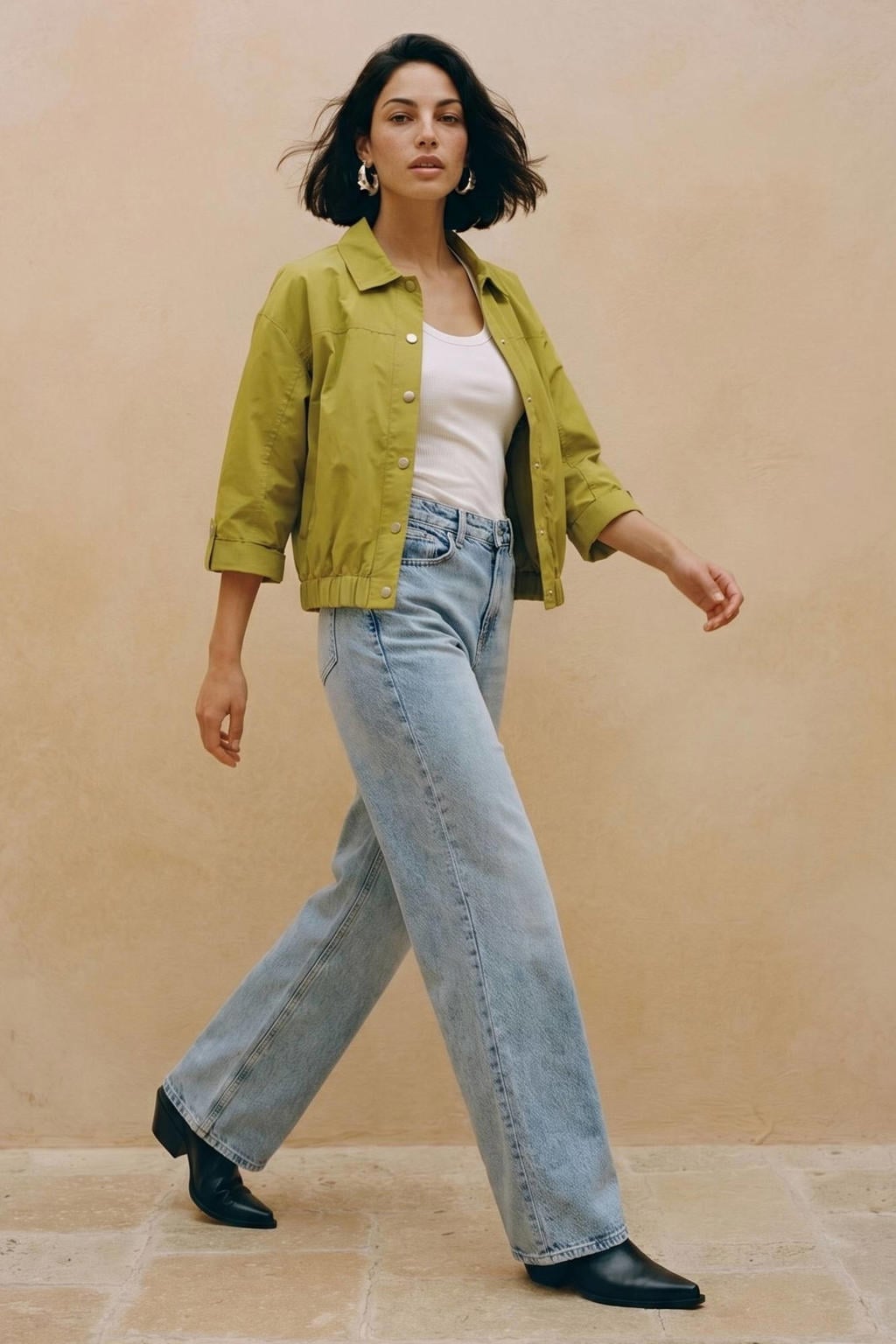 VERO MODA jack olijfgroen