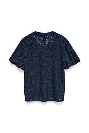 top ajour marineblauw