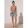 VERO MODA gestreepte asymmetrische top multi