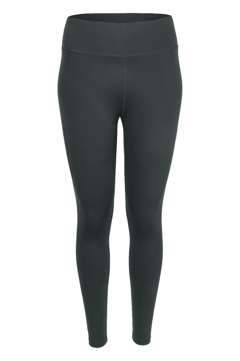 Grijze dames The Indian Maharadja sportlegging van polyester met regular waist en effen