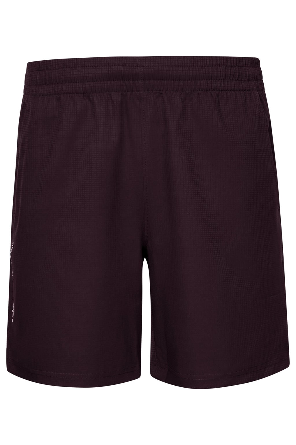 Donkerblauwe heren The Indian Maharadja Senior sportshort van polyester met elastische tailleband met koord