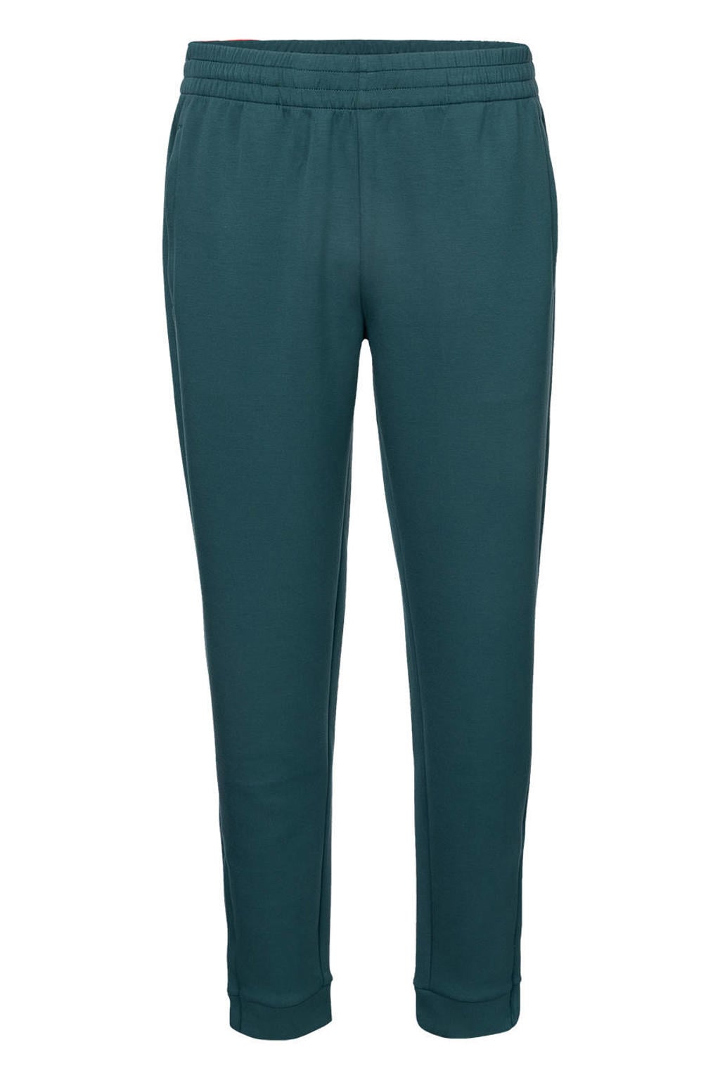 Petrolkleurige heren The Indian Maharadja Soft Supreme trainingsbroek van viscose met regular fit