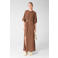 Shoeby maxi jurk bruin