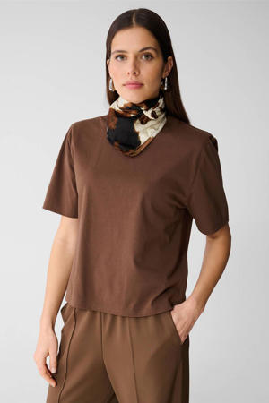 T-shirt bruin
