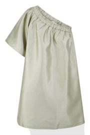 thumbnail: Shoeby one shoulder jurk lichtgroen
