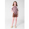 Shoeby gestreept T-shirt bruin
