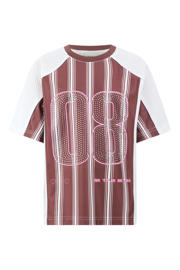 thumbnail: Shoeby gestreept T-shirt bruin