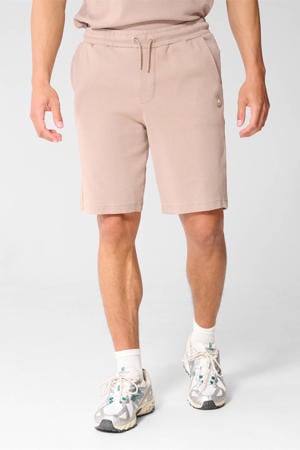 regular waist sweatshort taupe