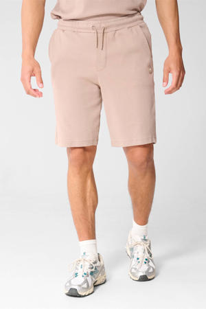 regular waist sweatshort taupe