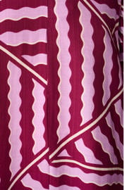thumbnail: Shoeby viscose korte zomerjurk met print - roze