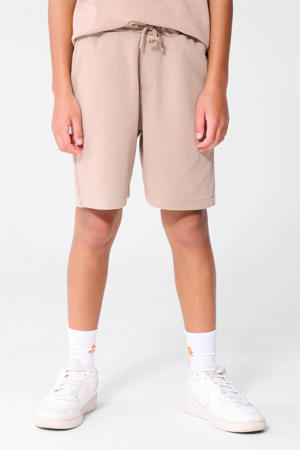 regular waist sweatshort taupe