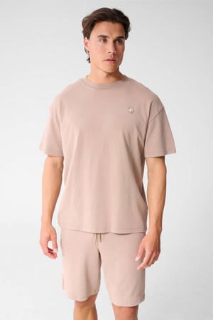 regular T-shirt taupe