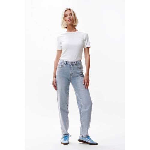 Catwalk Junkie barrel jeans light blue denim afbeelding