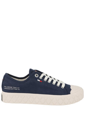 Palla Ace Washed CVS sneakers donkerblauw