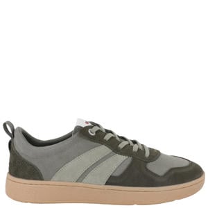 Pallacup Flame suède sneakers groen